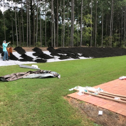 Mulch Delivery Installation Newnan, GA